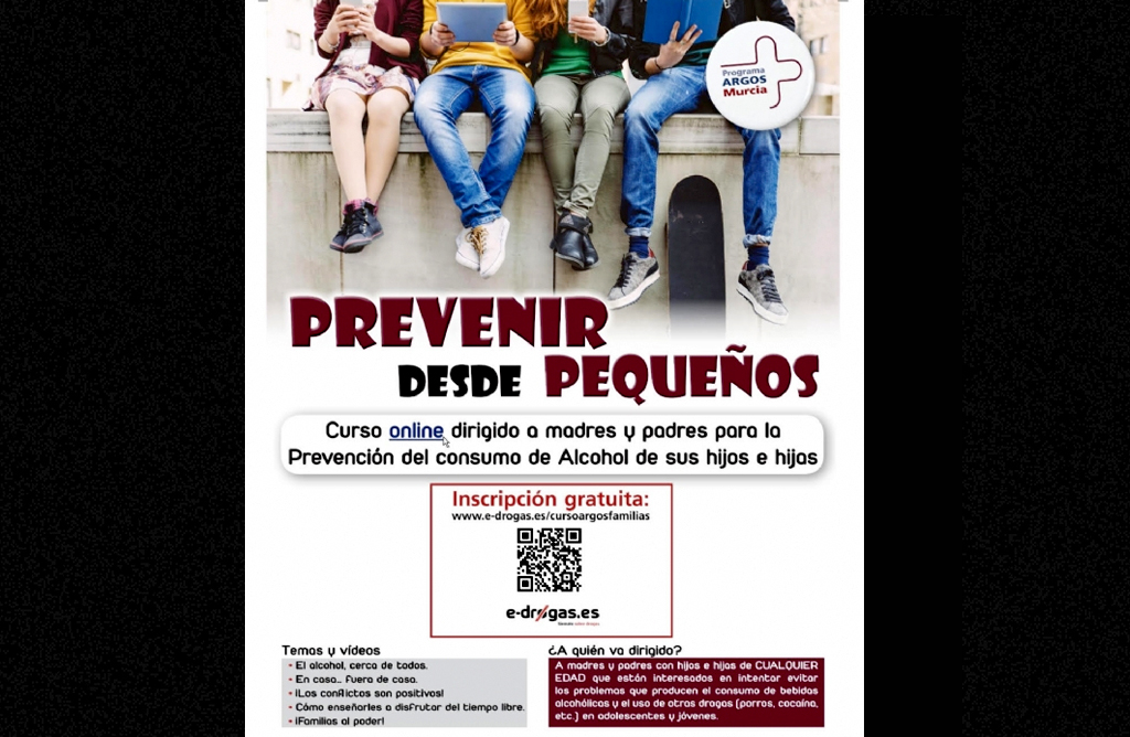 Un curso online ayudar a los padres a prevenir sobre el consumo del alcohol a sus hijos